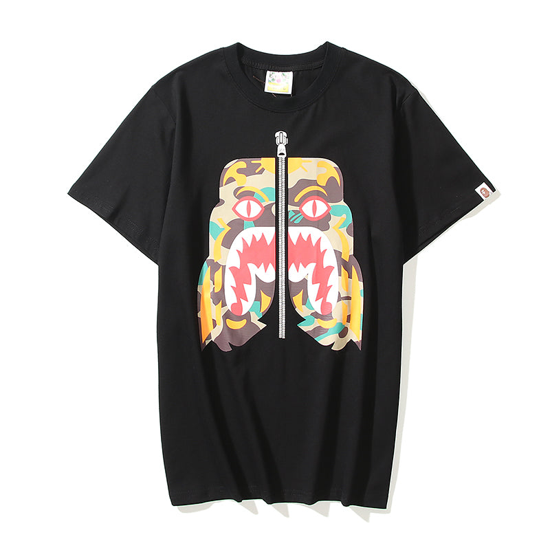 Bape Yellow Tiger Head T Shirt 9047