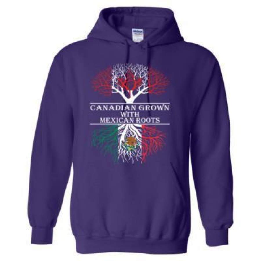 AGR Canadian Grown With Mexican Roots – Heavy Blend™ Hooded Sweatshirt