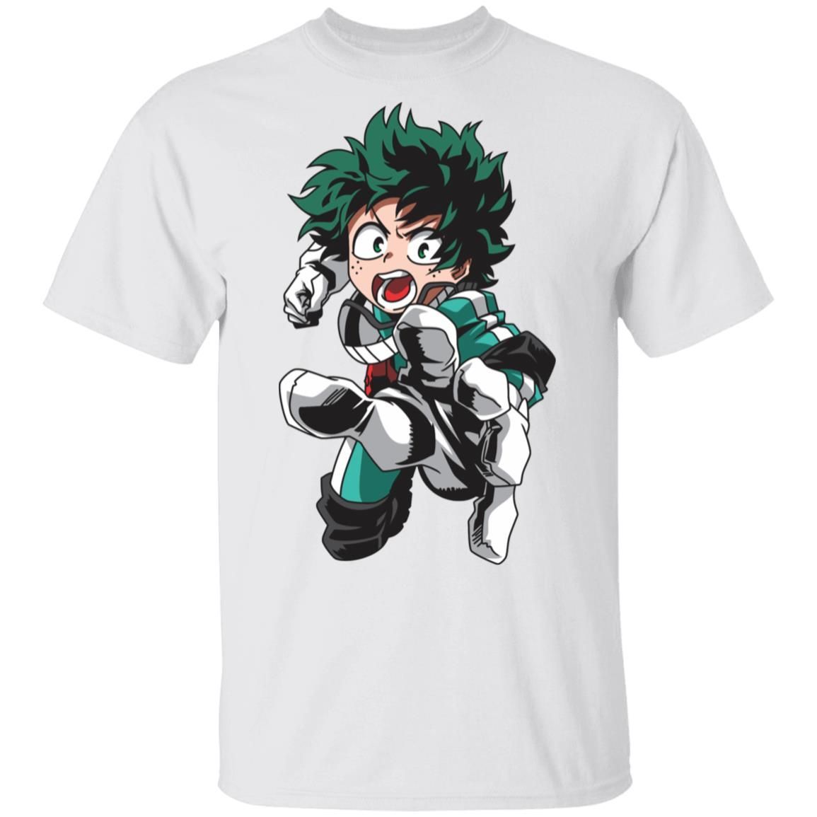 My Hero Academia Shirt My Hero Academia Midoriya White T Shirts X My Hero Academia Collection
