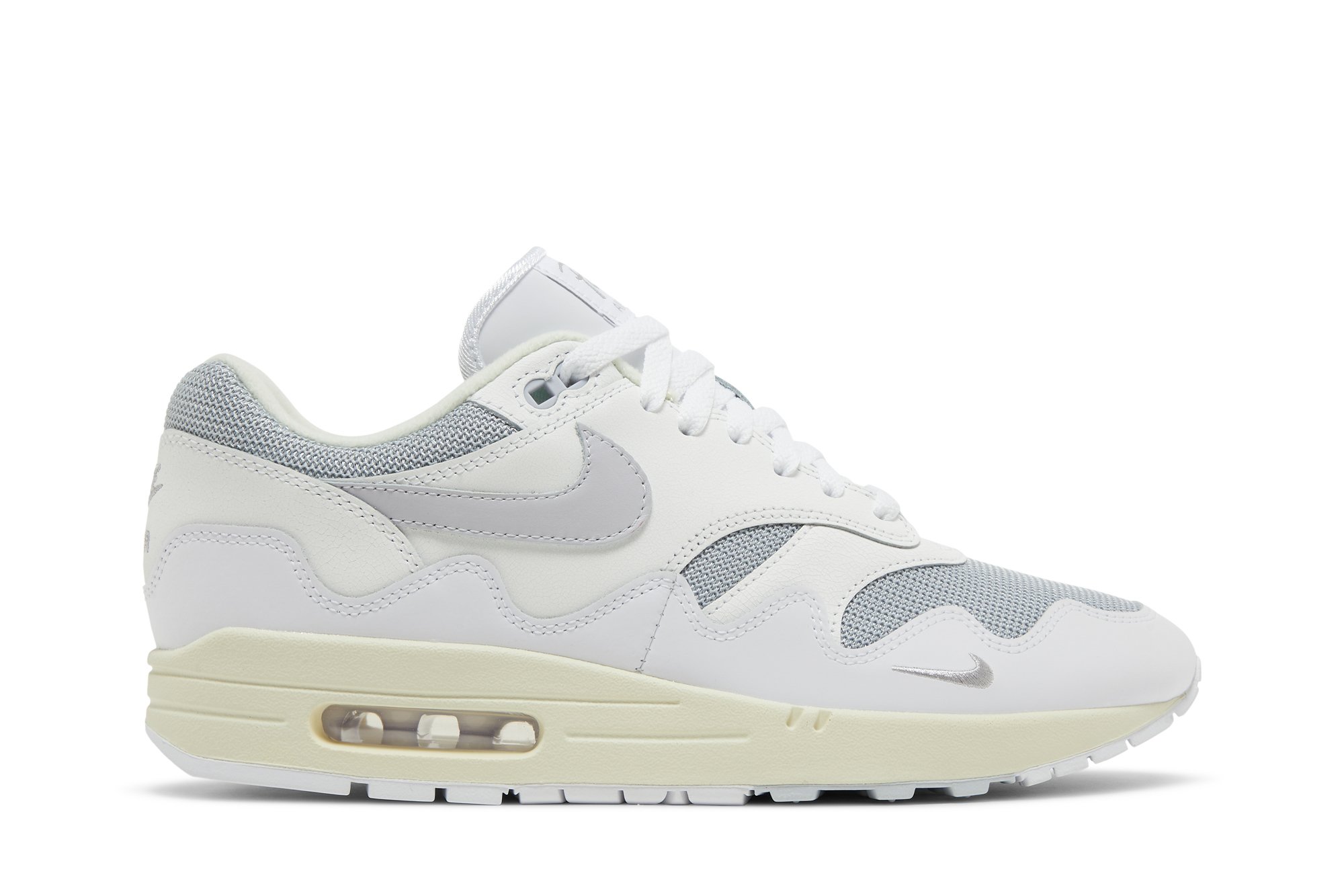 Nike Air Max 1 Patta Waves White – Kohlrabis 195870281458