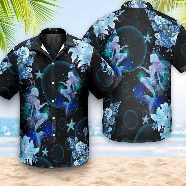 Ariel Mermaid Hawaii Shirt For Men Women Adult Ha109441