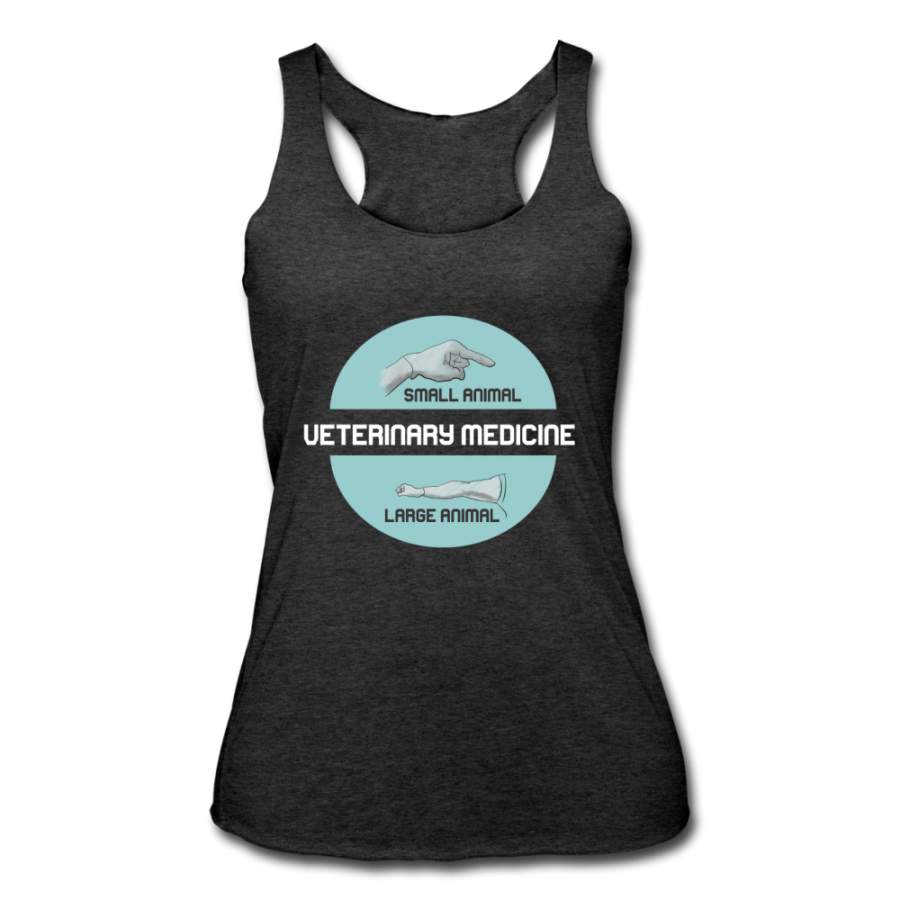 Veterinary Medicine – Small & Big animal Women’s Tri-Blend Racerback Tank