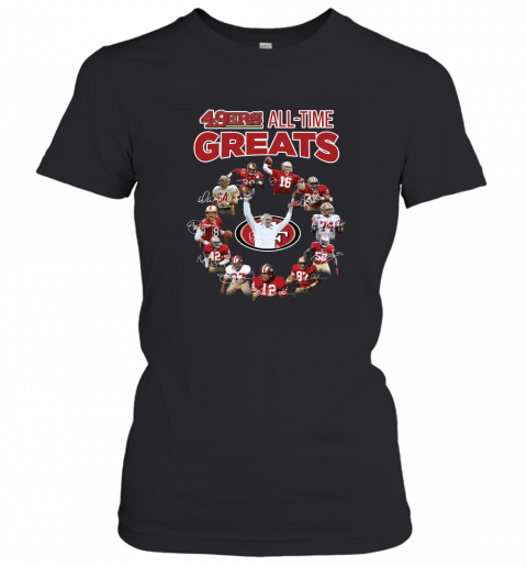 San Francisco 49Ers All Time Greats Signatures Shirt