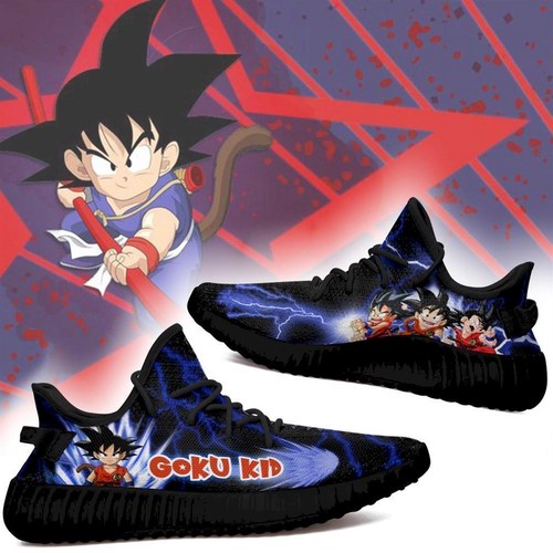 Best Cute Kid Goku Yz Sneakers Dragon Ball Z Shoes Anime Yeezy Sneaker