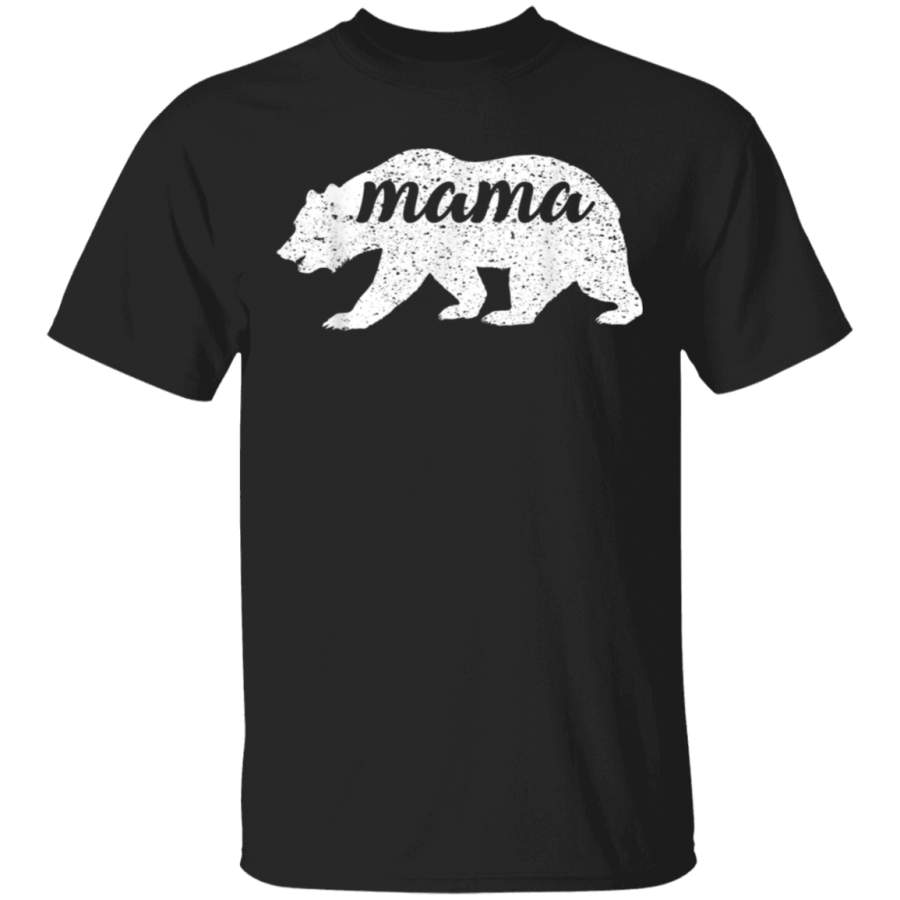 Cute Vintage Mama Bear Mothers Day Gift TShirt