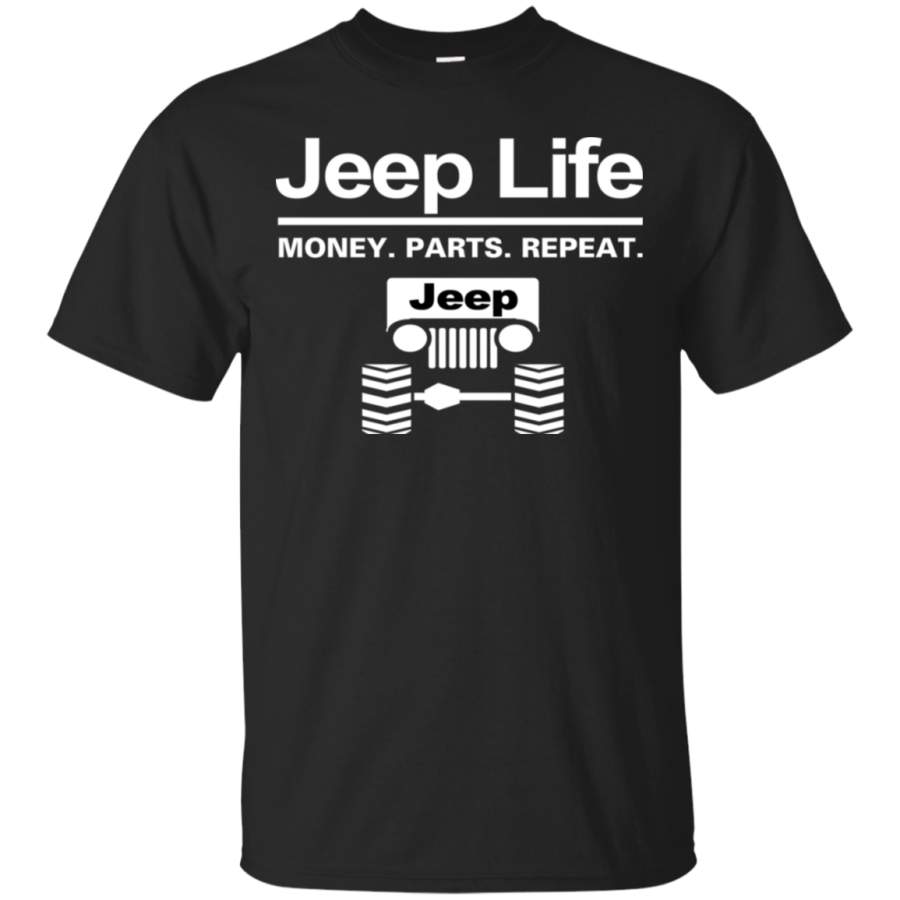 Jeep Life – Money Parts Repeat T-Shirt