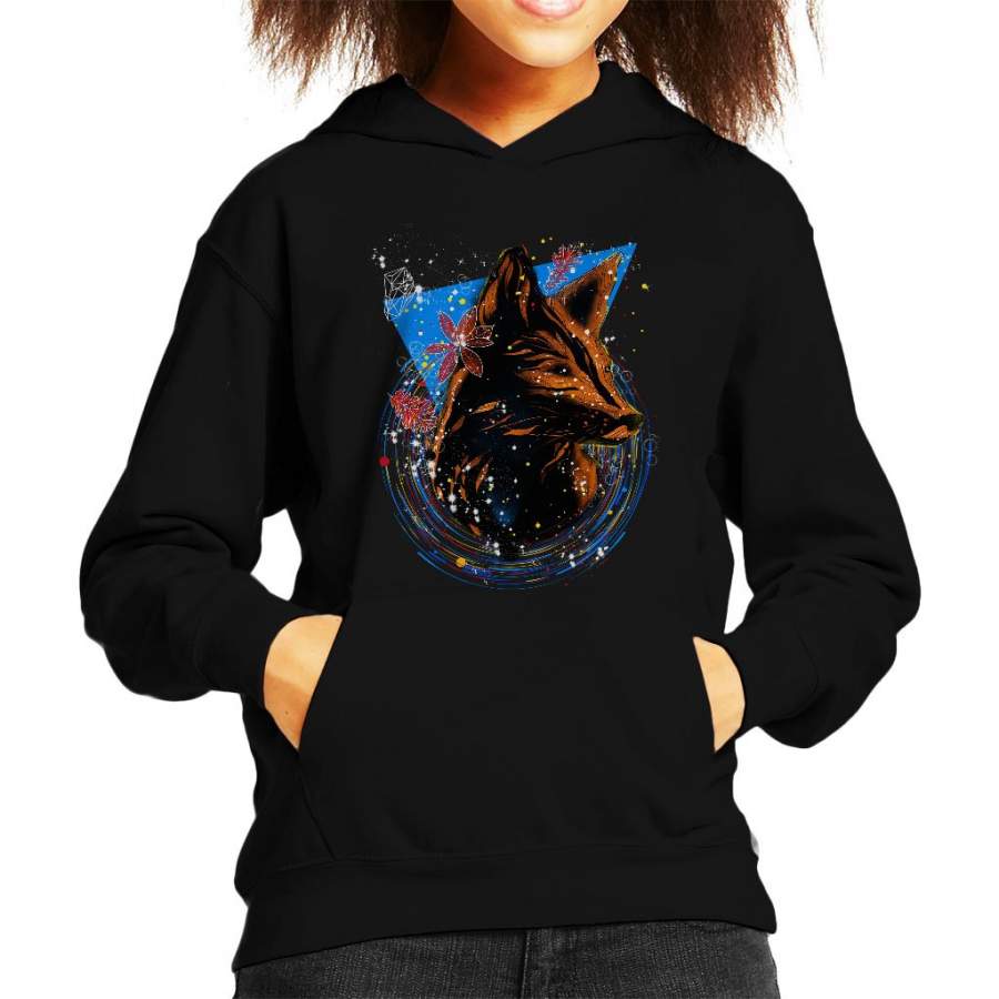 Magical Fox Kid’s Hooded Sweatshirt