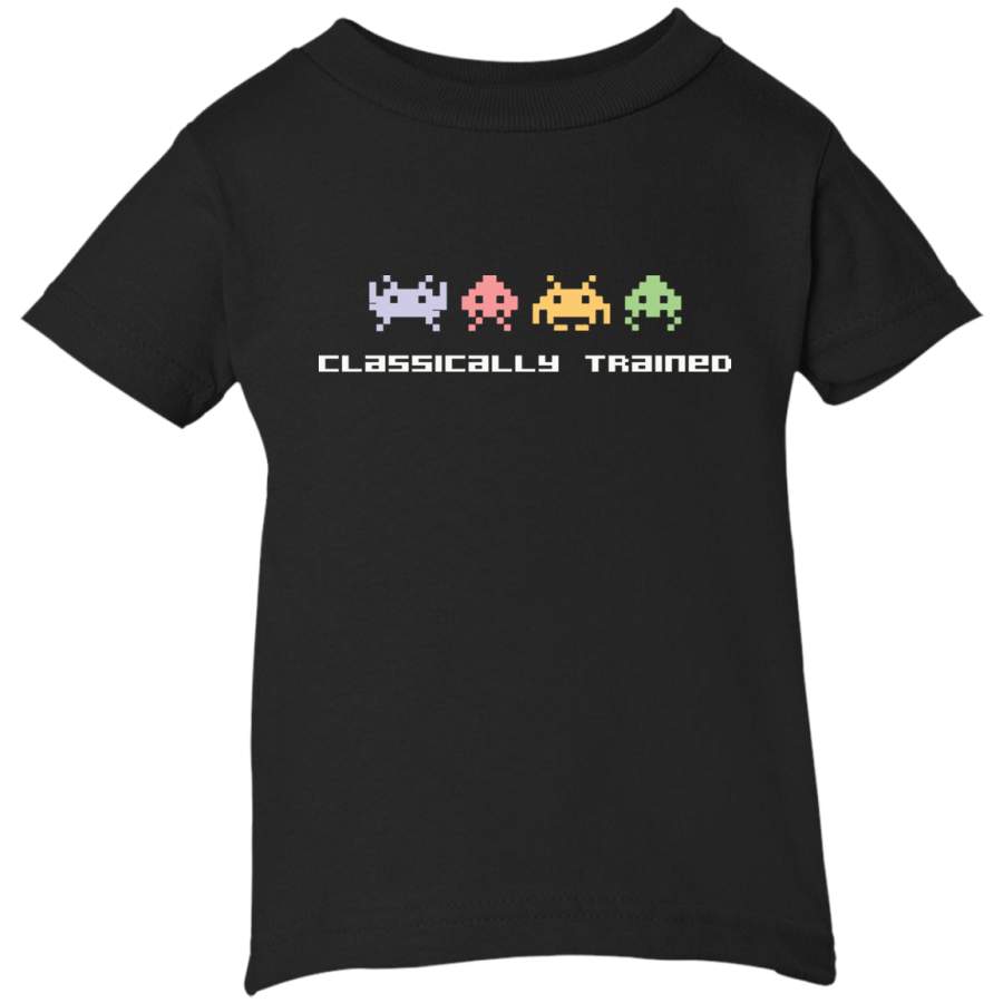 AGR Classically Trained – 80s Video Games Infant Short Sleeve T-Shirt