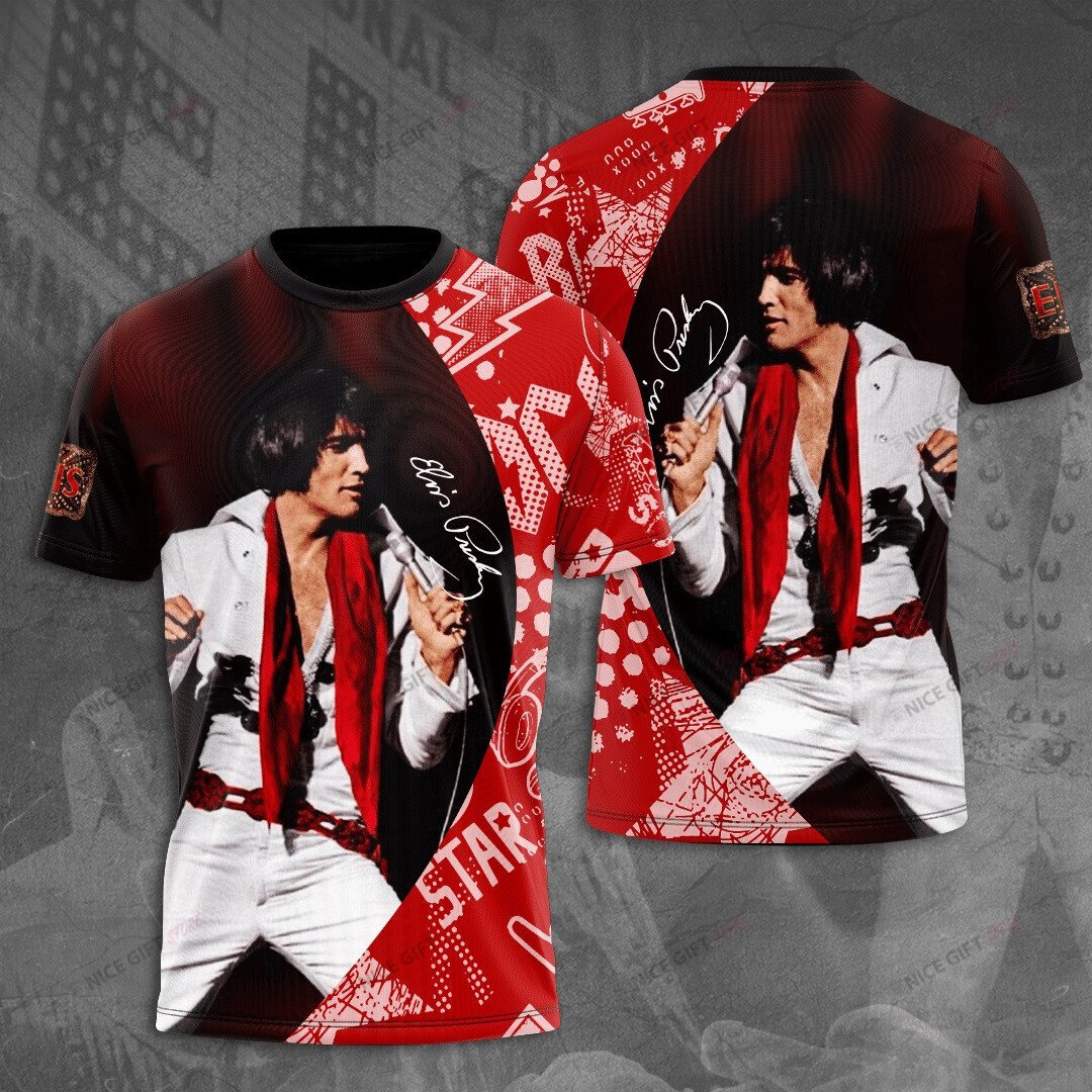 Elvis Presley 3D T-Shirt 3Ts-W5V6