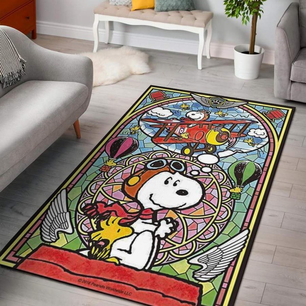 Snoopy ‘Red Baron’ Area Rug