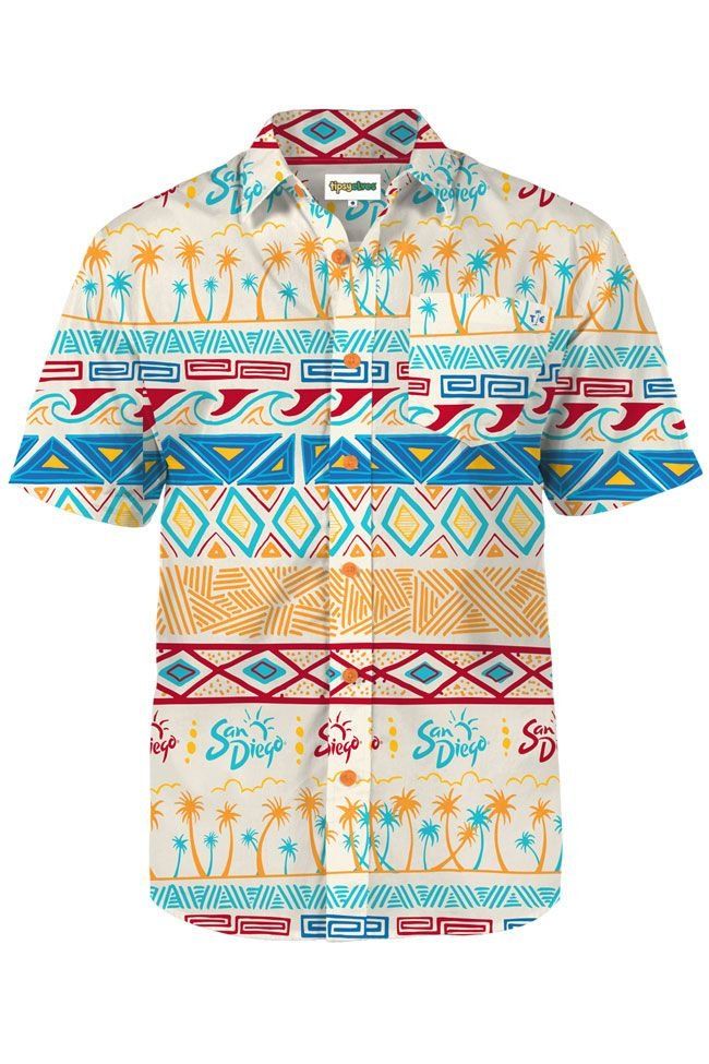 Tribal Colorful Awesome Design Hawaiian Shirt Dhc18063680