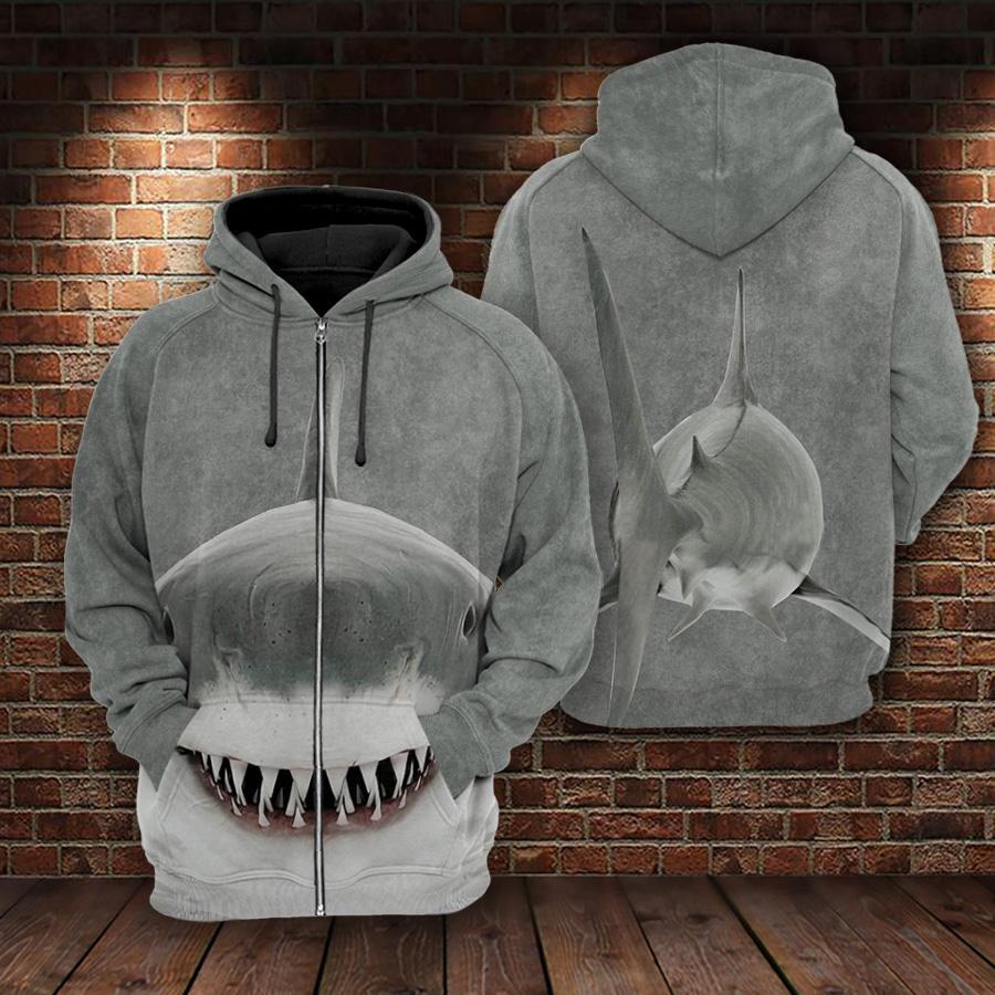 Shark Lover Animal Ocean 3D All Over For Shark Lovers