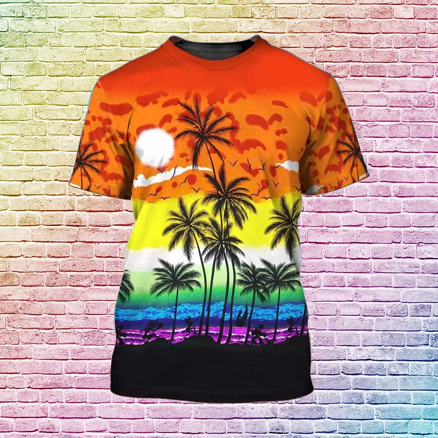 Lgbtq T Shirts Designs Beach, Gaymer Shirt, Gay Birthday Gifts, Lesbian Couple Christmas Gifts