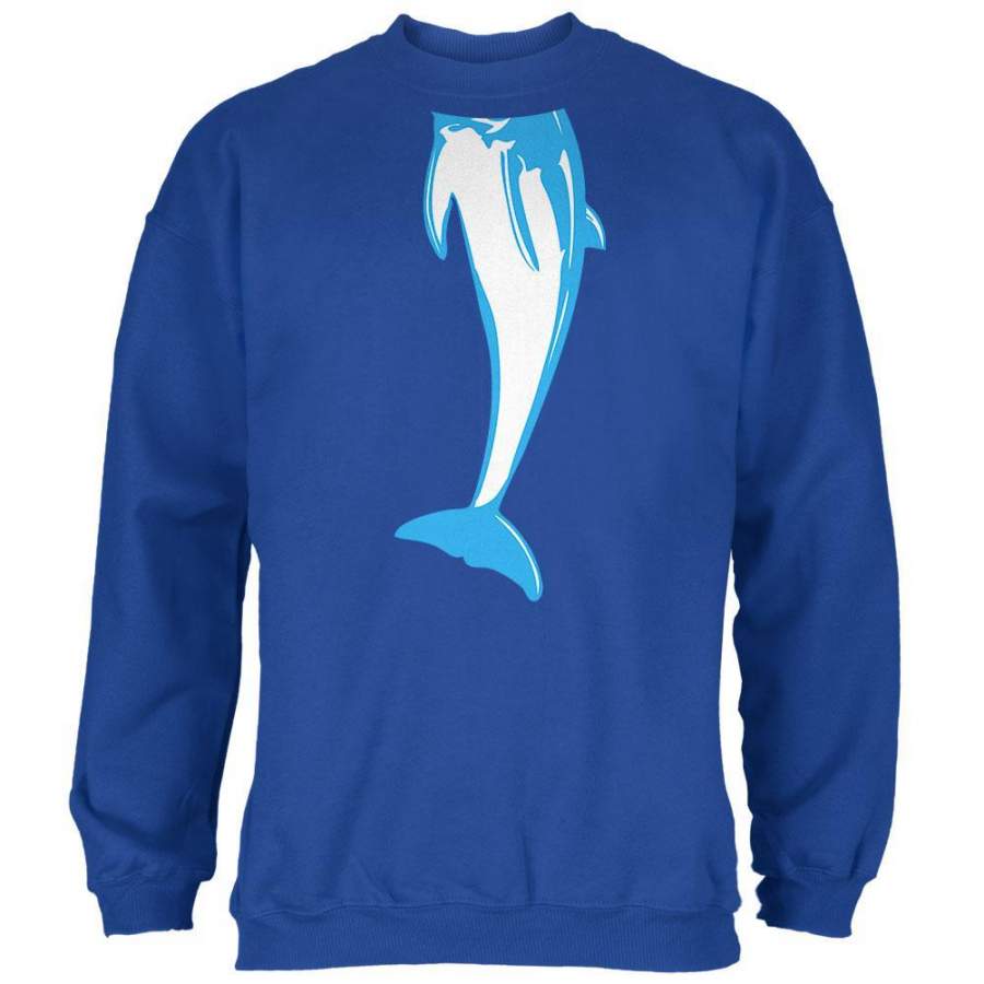 Halloween Dolphin Body Costume Mens Sweatshirt