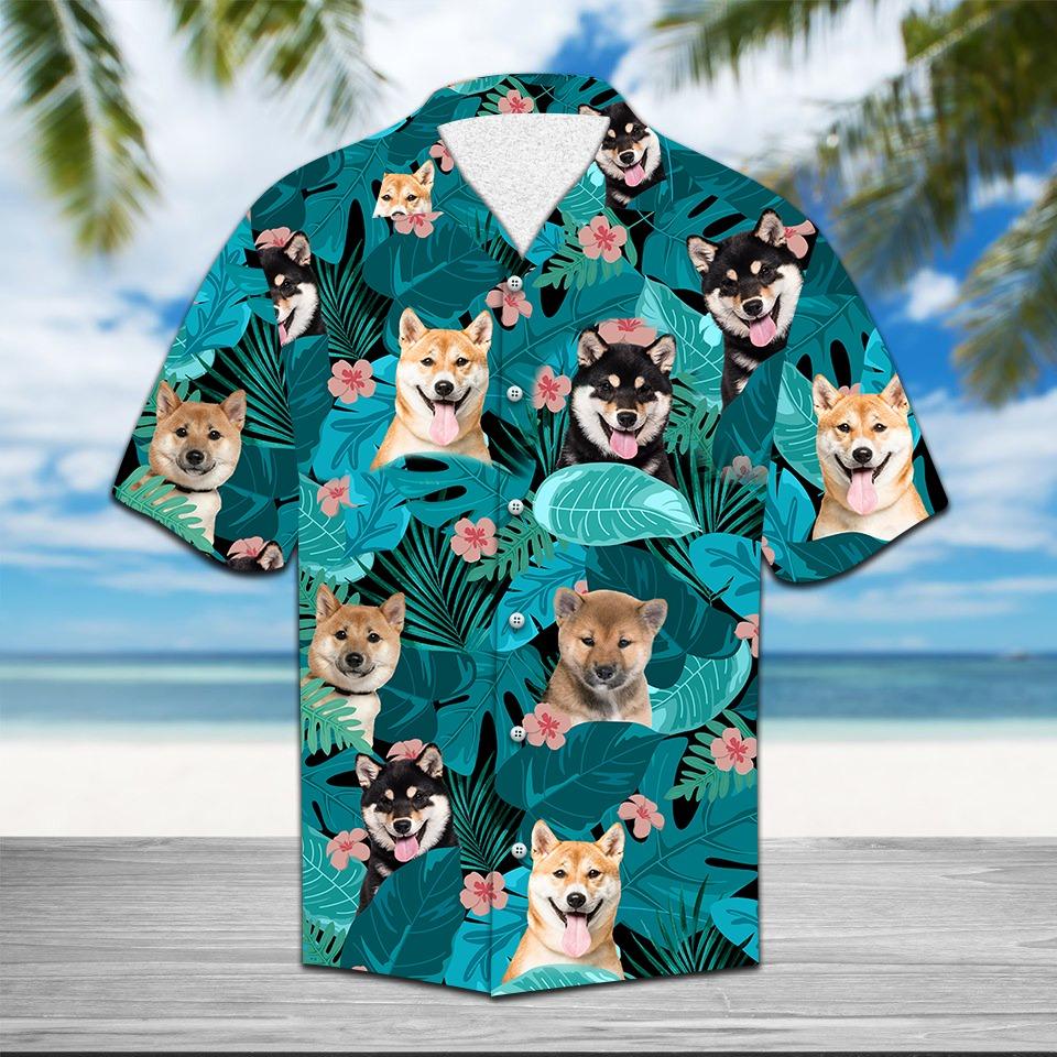 Shiba Hawaiian Shirt Ha110257