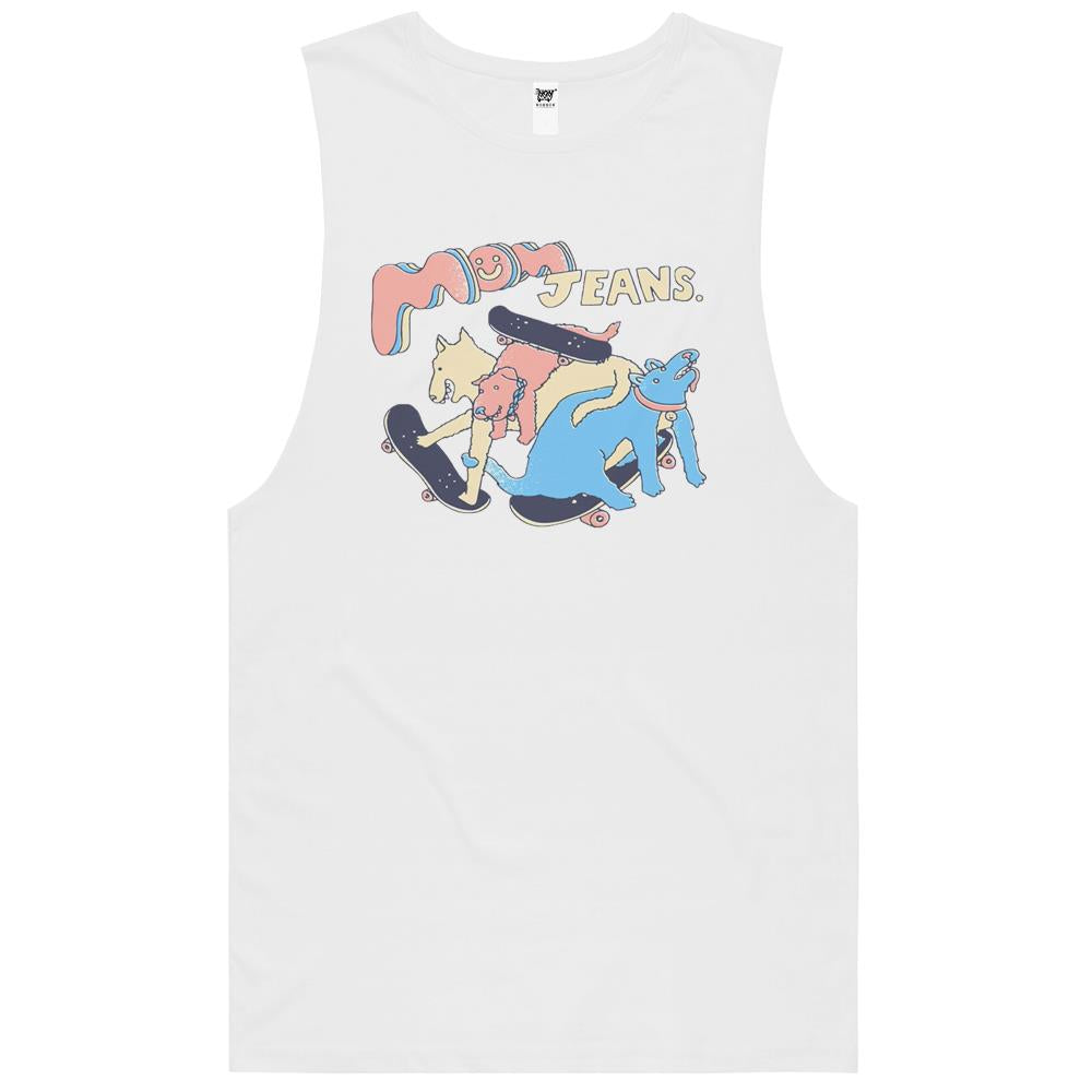 Mom Jeans Band – Puppy Love Tank Top