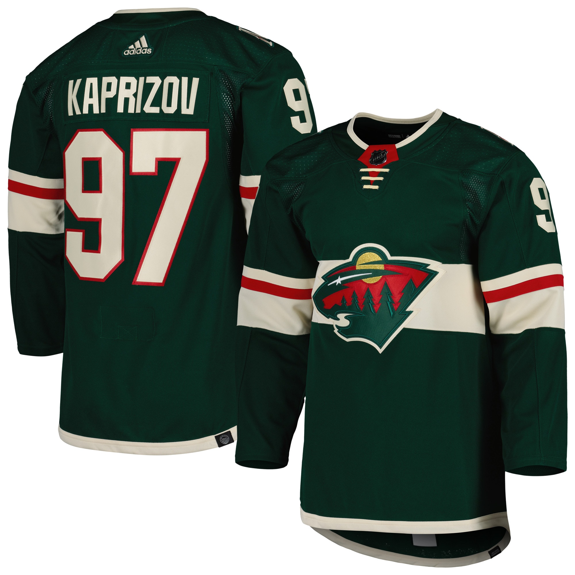 Kirill Kaprizov Minnesota Wild Home Primegreen Authentic Player Jersey – Green