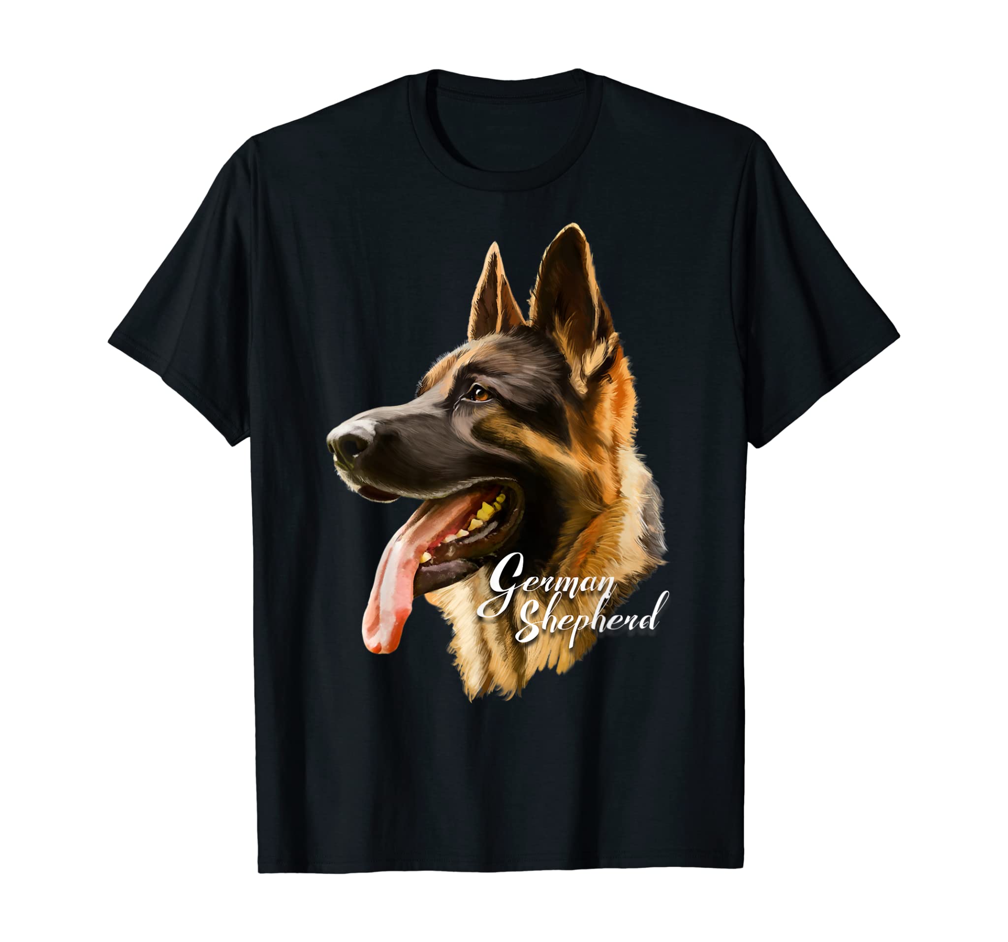 German Shepherd Sharp Dog Dogs Tee Shirt Gifts