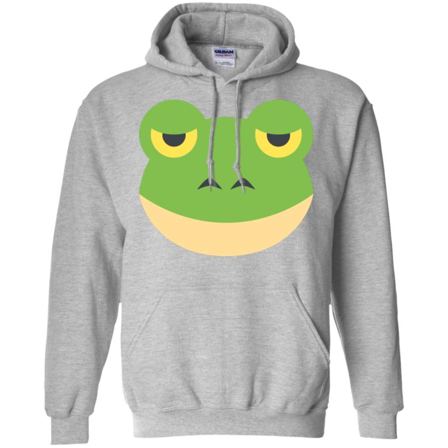 Frog Face Emoji Hoodie