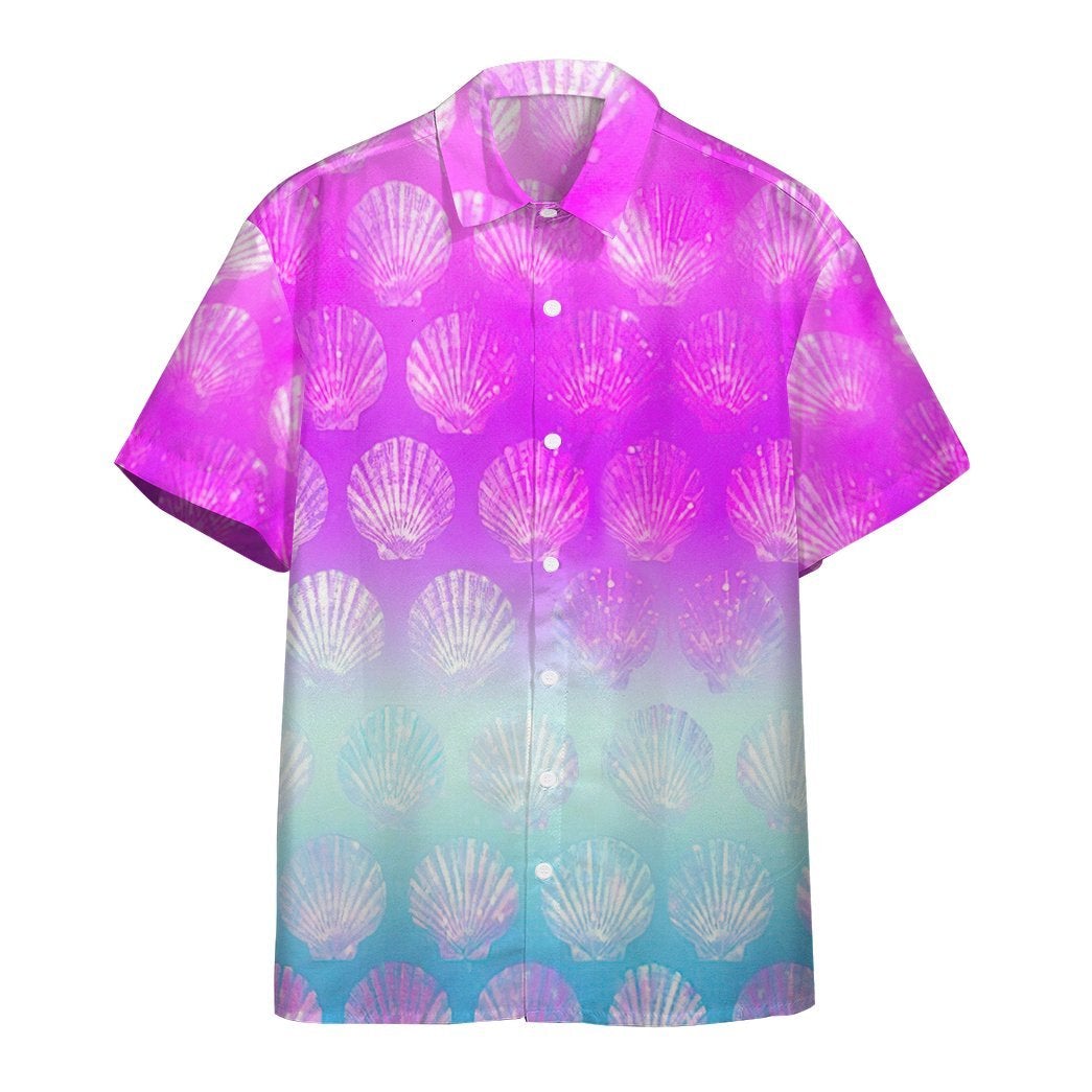 Sea Shell Color Hawaii Shirt For Men Women Adult Ha20608