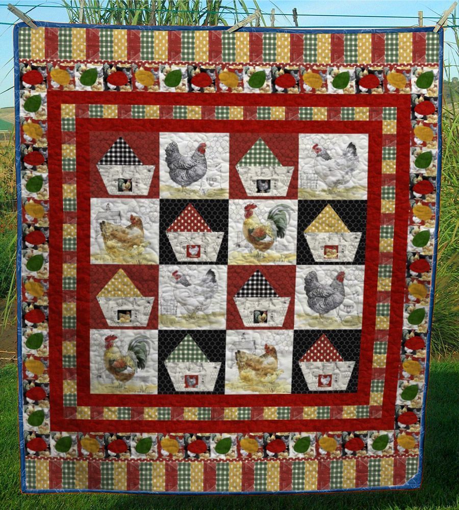 Chicken Quilt Cuwjk