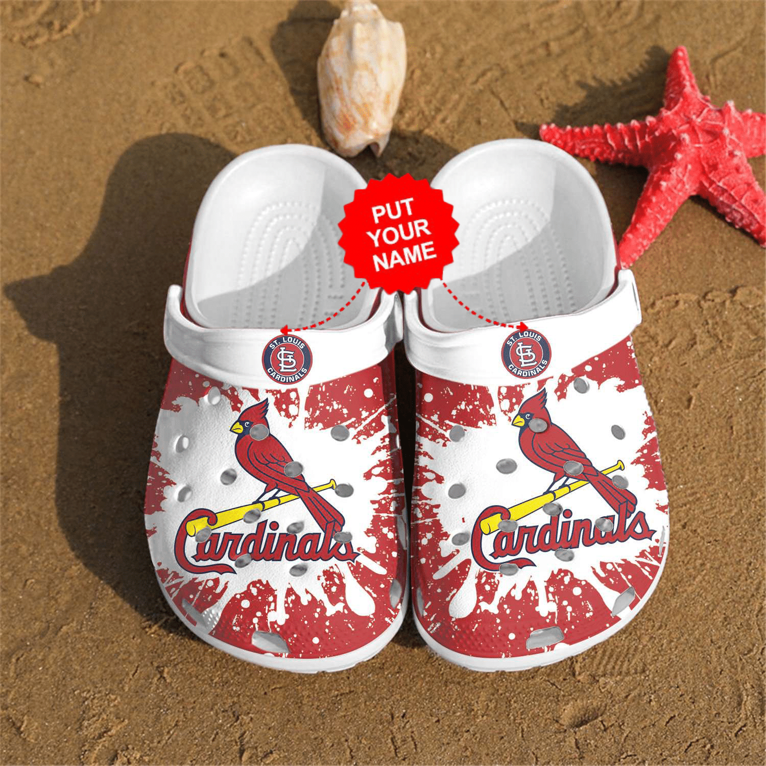 Baseball Crocss – St Louis Cardinals Clog Shoes For Baseball Fans Men & Women For Men Women Kids