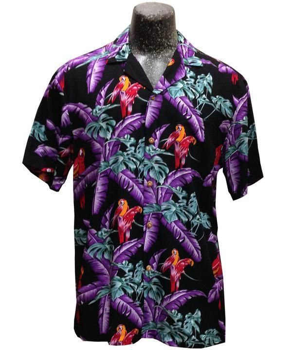 Magnum Pi Black Hawaiian Shirt