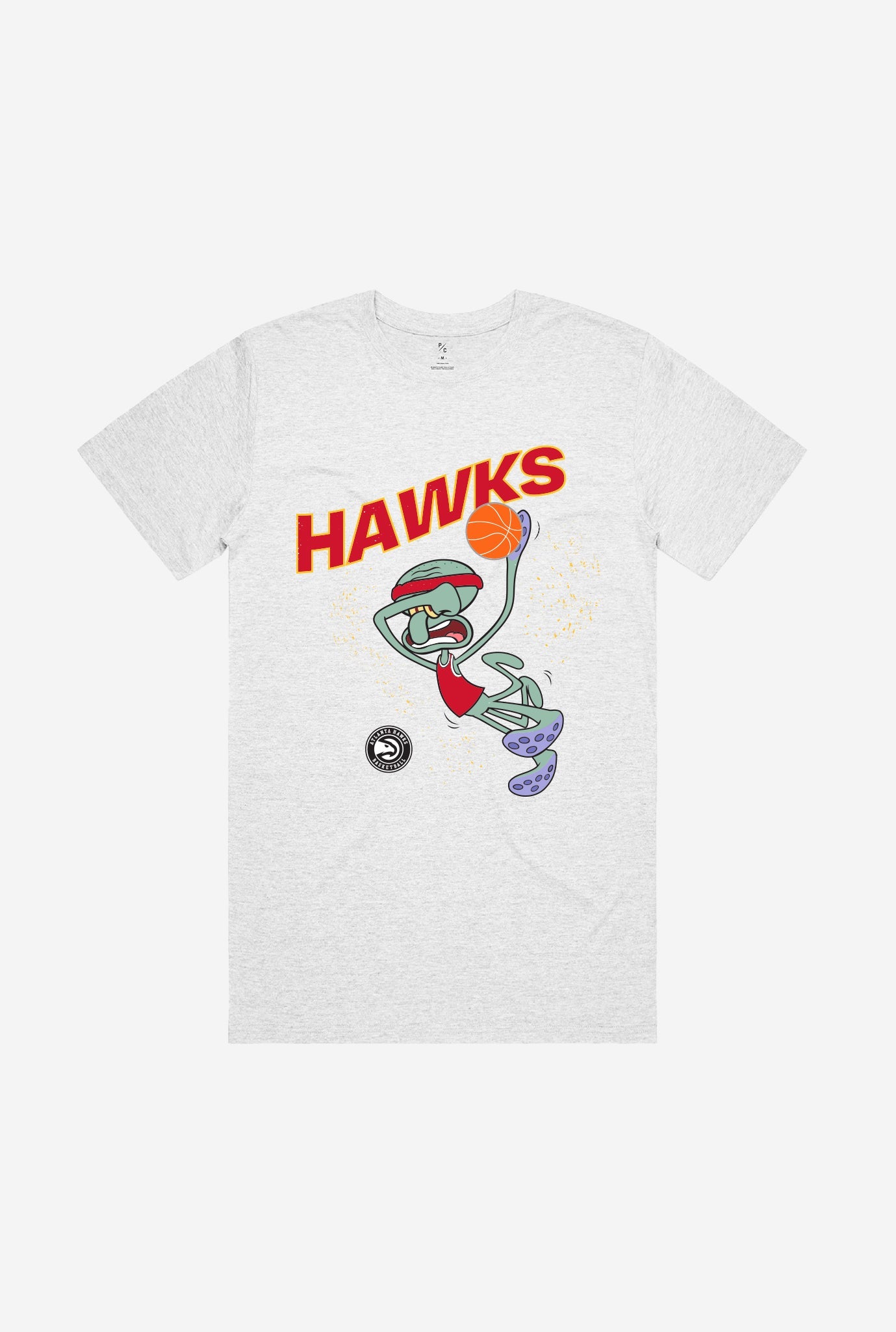 Atlanta Hawks Squidward T-Shirt – Ash