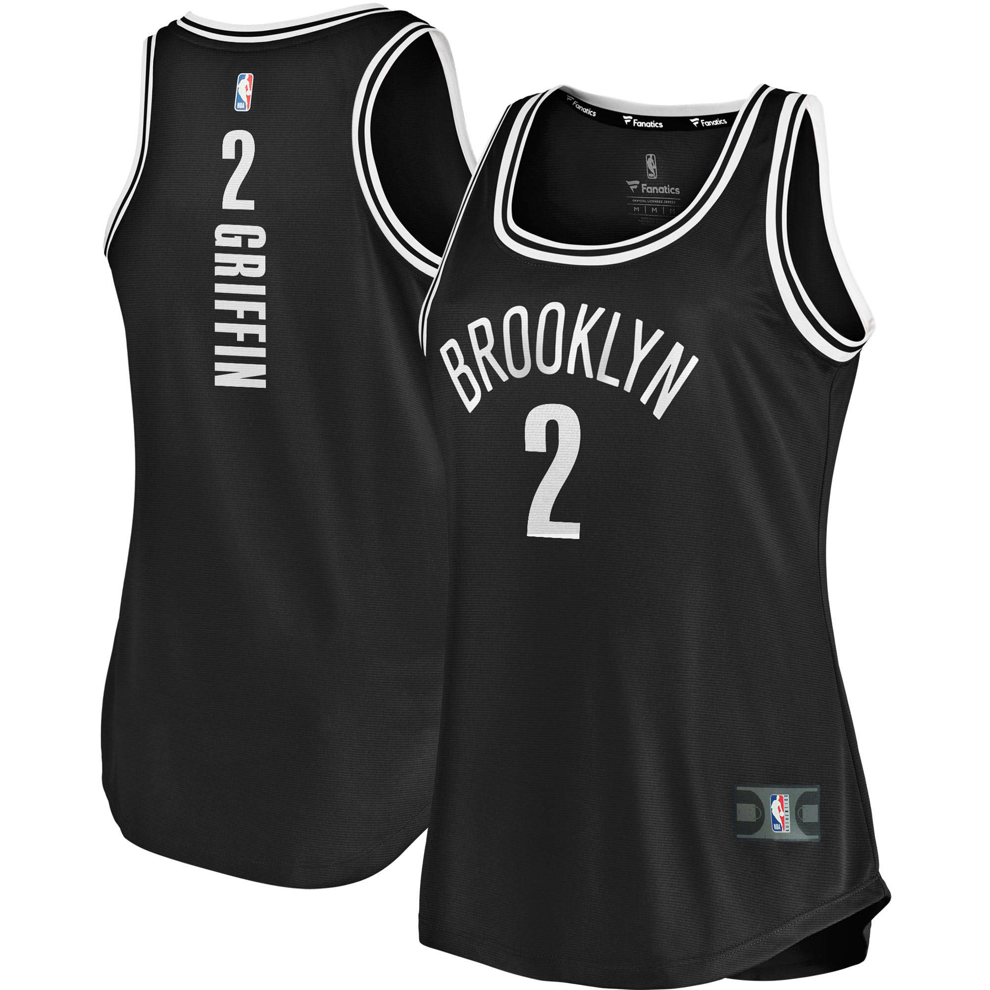 Blake Griffin Brooklyn Nets Women's Fast Break Tank Jersey – Icon Edition – Black