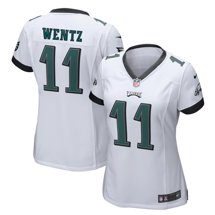 Carson Wentz Philadelphia Eagles Nike Womens Game Jersey – White