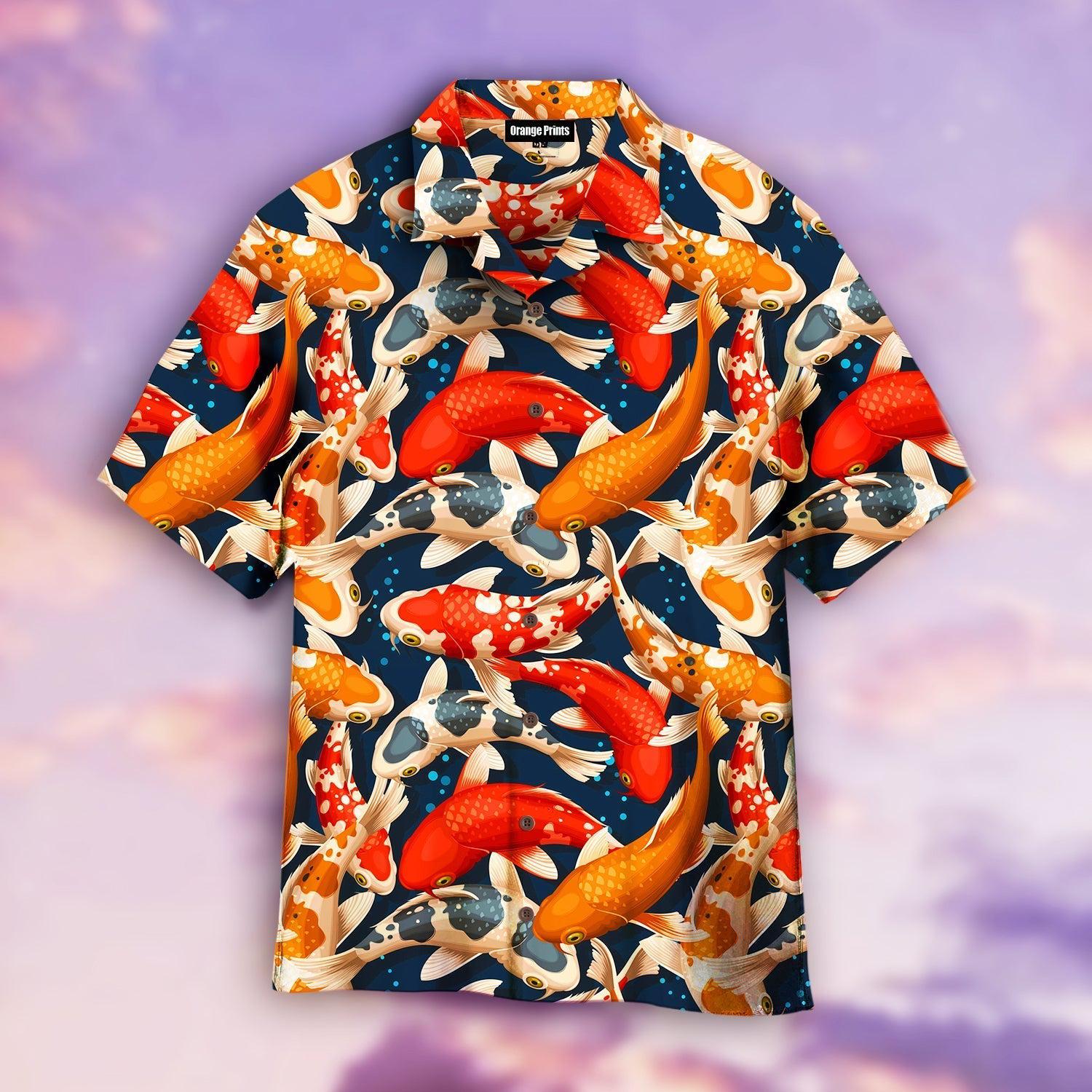 Koi Fish On Skin Hawaii Shirt For Men Women Ha85881