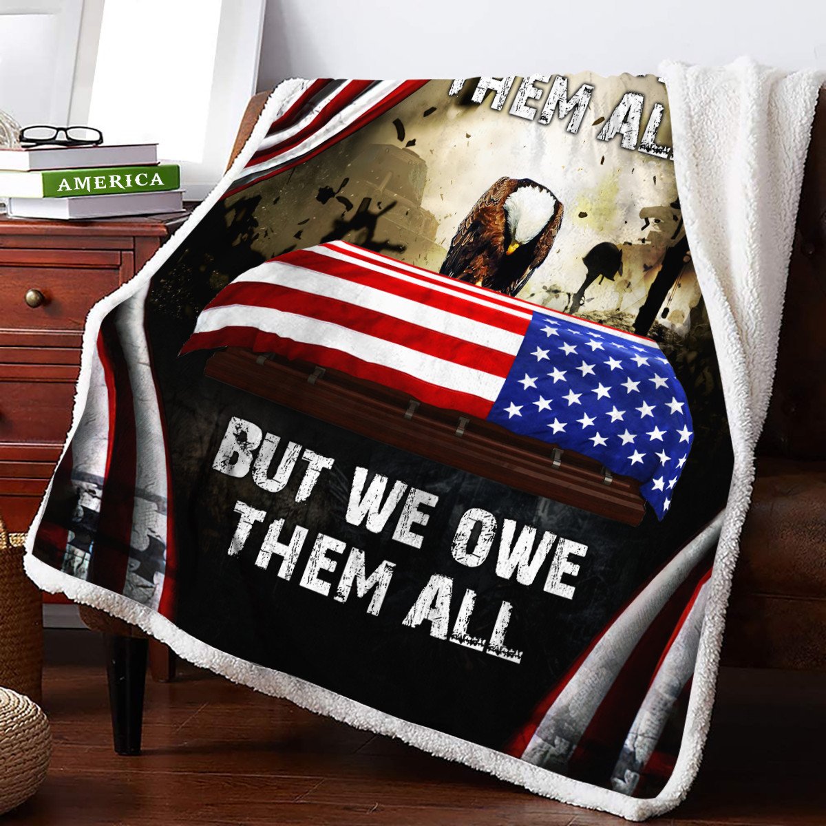 Veteran’S Day We Don’T Know Them All But We Owe Them All 3D All Over Printed Blanket