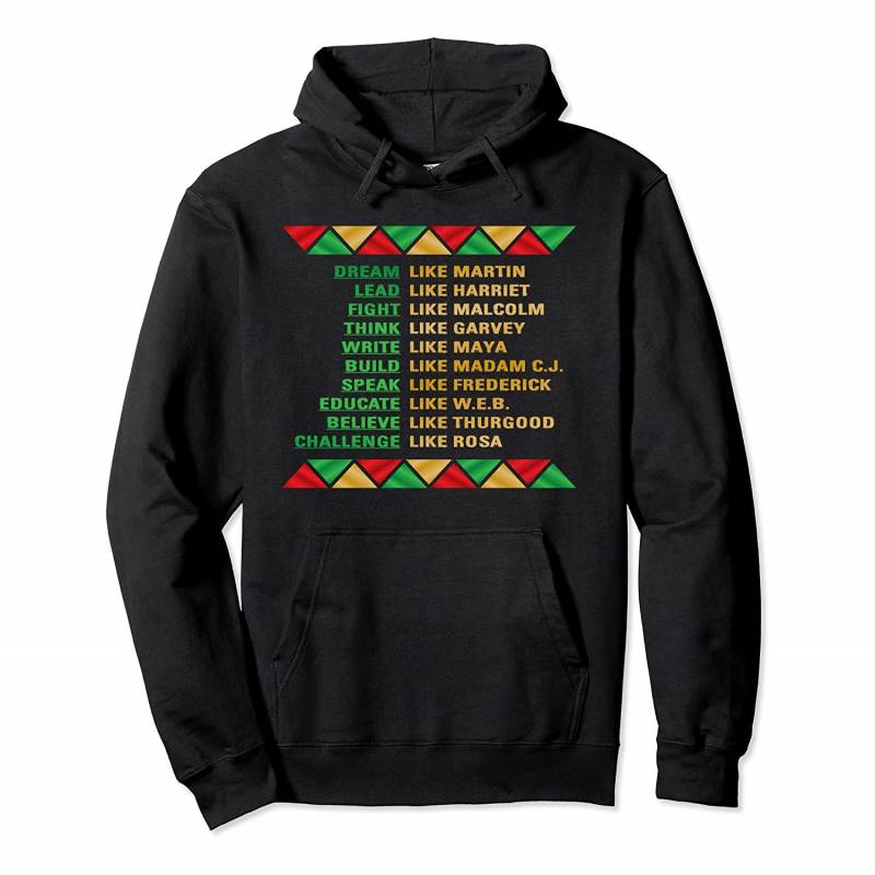 Black History Leaders Dashiki Hoodie Pullover Hoodie, T Shirt, Sweatshirt