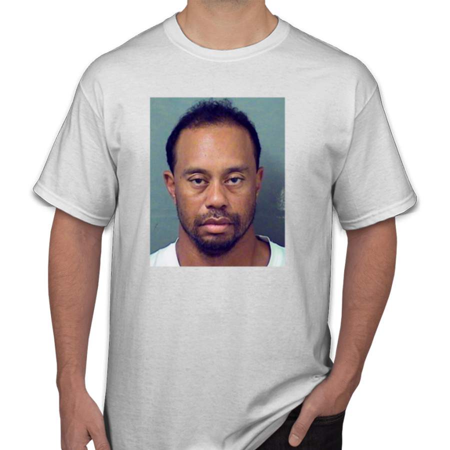 Tiger Woods Mugshot T-shirt Men’s T-Shirts