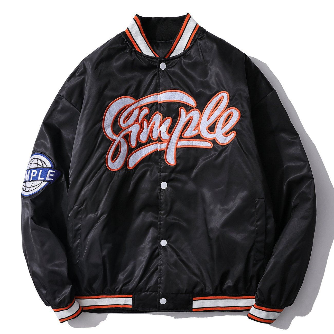 Talishko™ – Vintage Embroidery Baseball Jacket