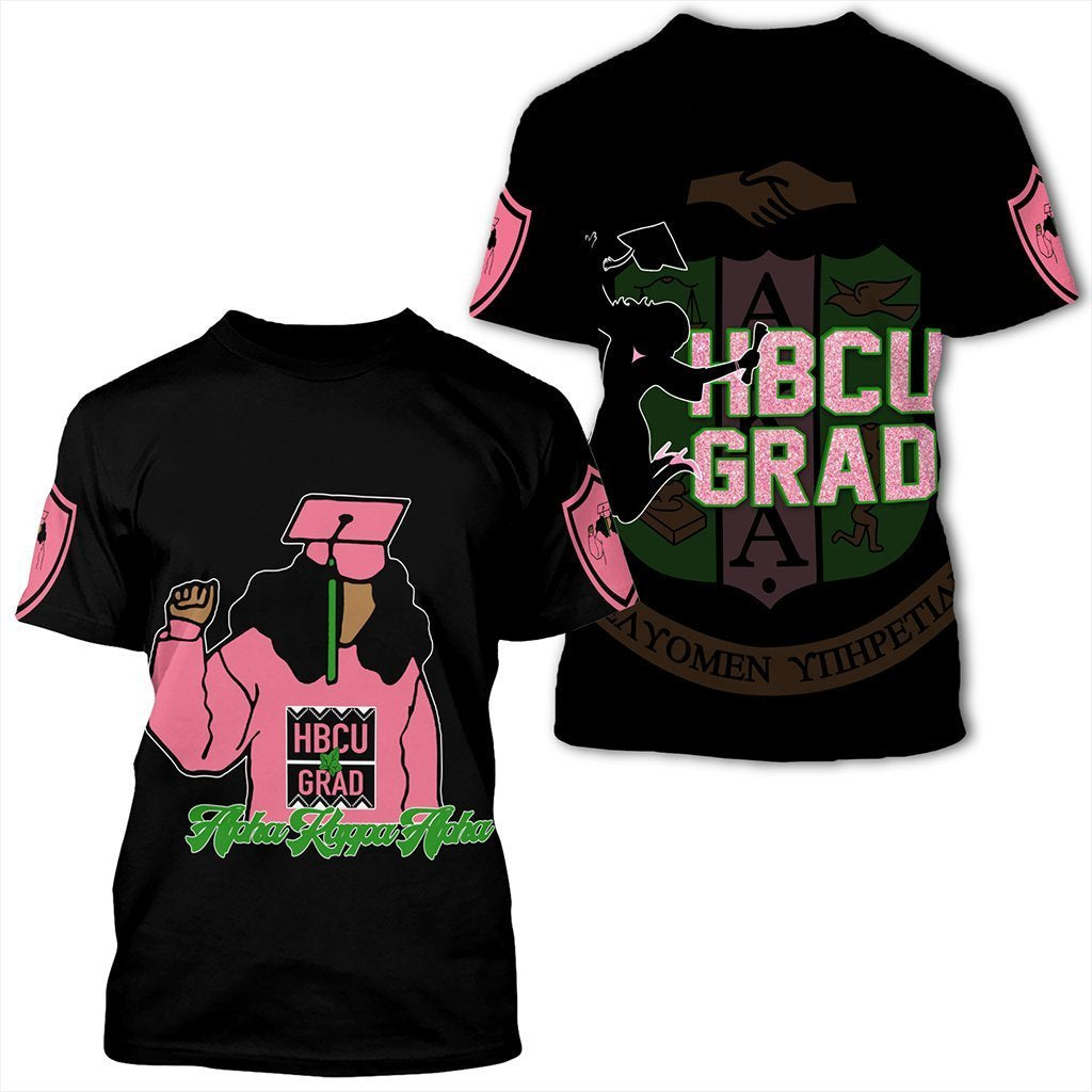 Greek Life T-Shirt – Alpha Kappa Apha Hbcu Style T-Shirt J09