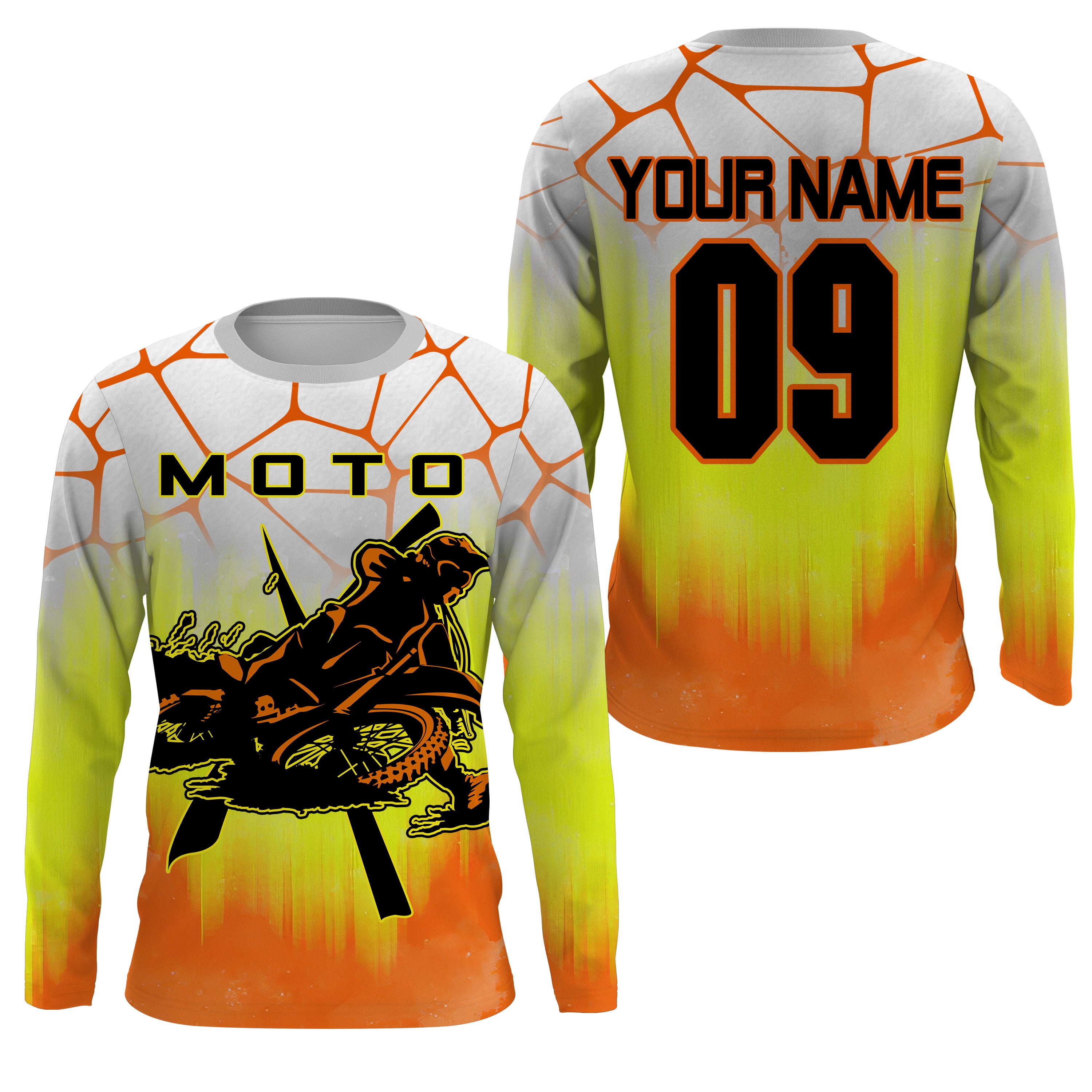 Men Women Kid Motox Racing Jersey Upf30+ Custom Motocross Dirt Bike Shirt Off-Road Motorcycle Nms975