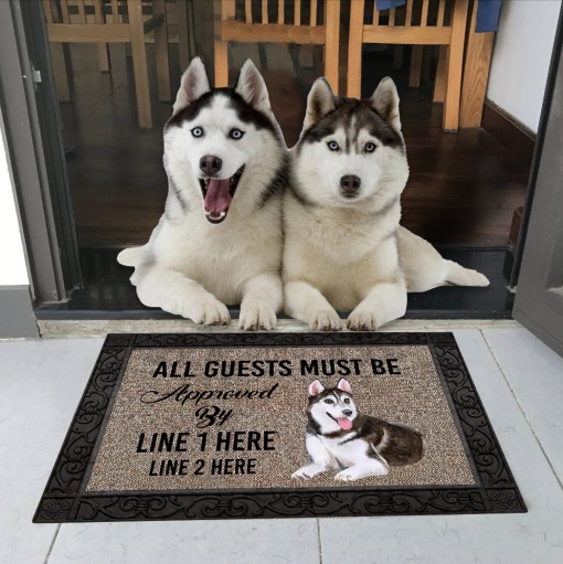 Husky M289 Custom Doormat All Over Printed (6228)