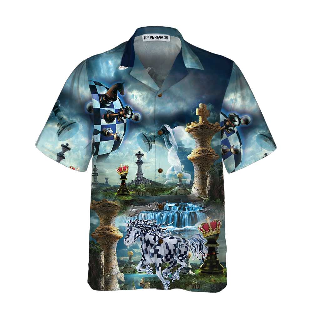 Chess Character Hawaii Unique Shirt For Men Gift Player Ha49950