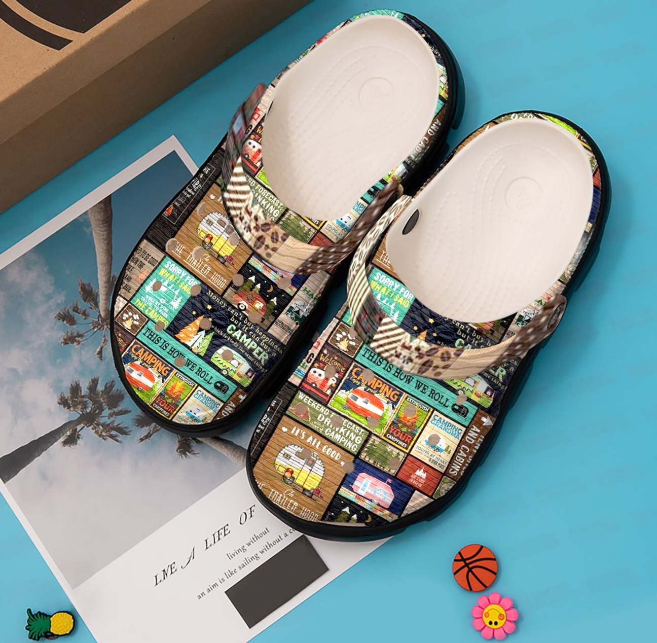 Camping Personalized Clog, Custom Name, Text, Color, Number Fashion Style For Women, Men, Kid, Print 3D This Is How We Roll