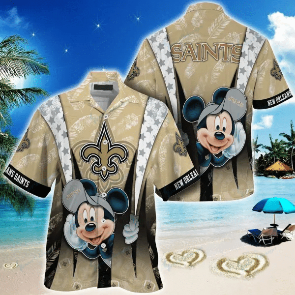 New Orleans Saints Hawaiian Shirt Bg426