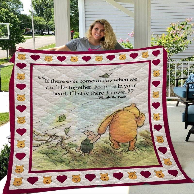 LL Pooh And Friend Quilt Blanket