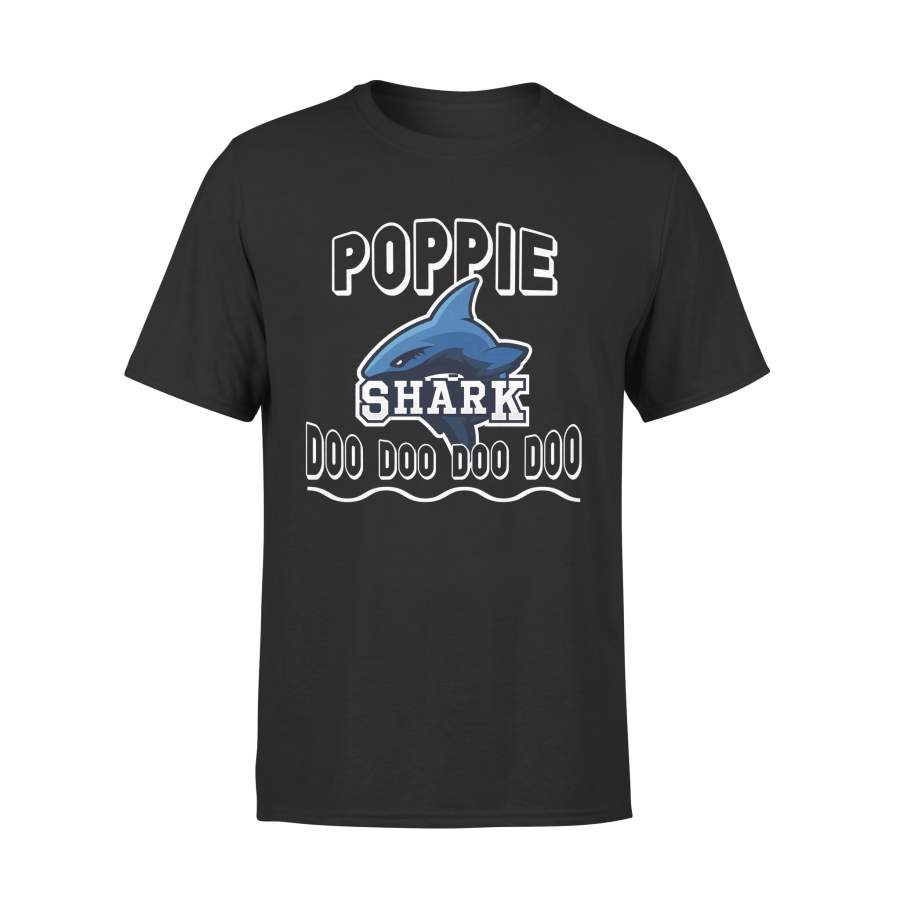 YOLOstuff Poppie shark doo doo doo doo shirt