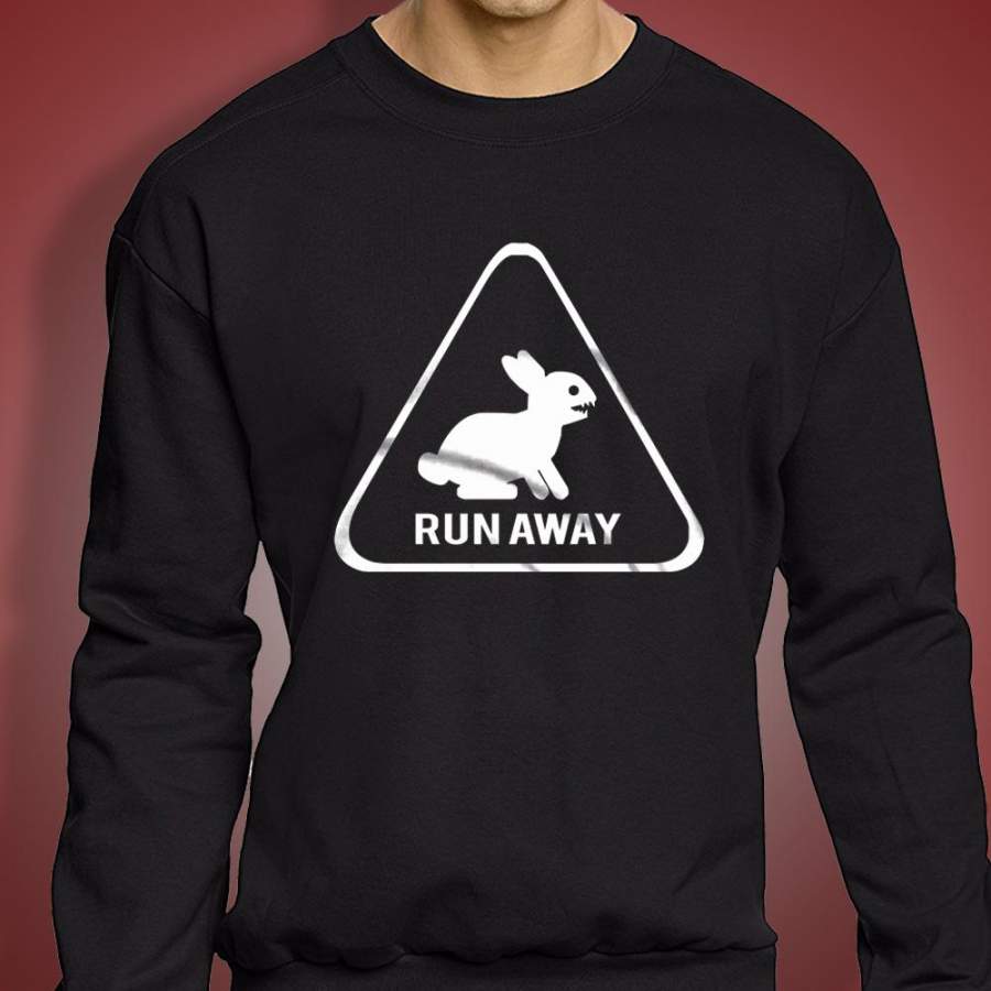 Run Away Rabbit Holly Gril Men’S Sweatshirt