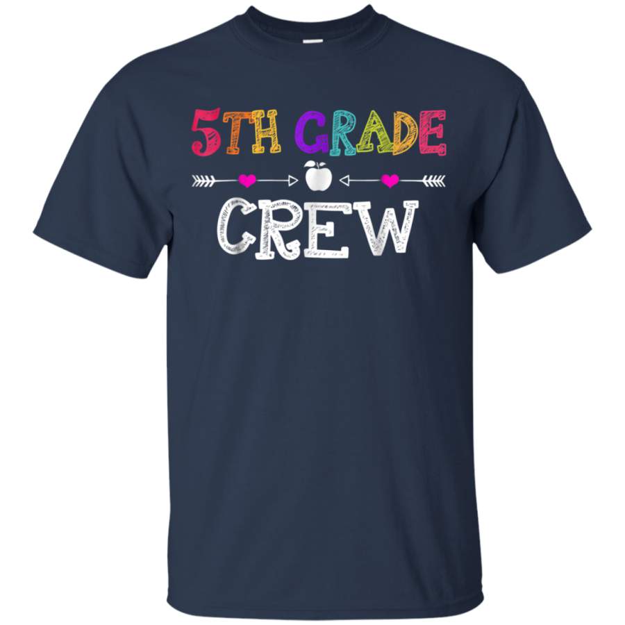 AGR 5th Grade Crew Teacher T-Shirt First day of School Gift