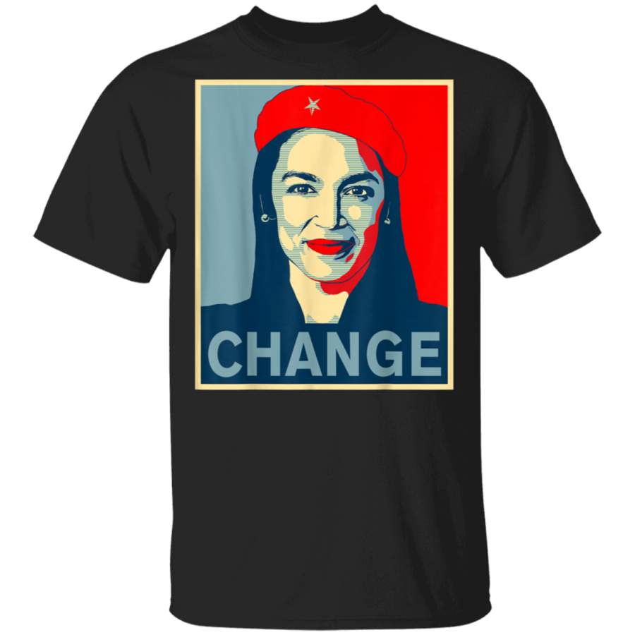 Alexandria OcasioCortez T Shirt Hope Obama Change TShirt