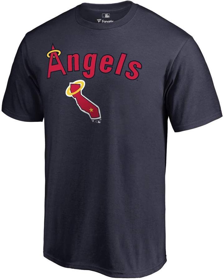 Fanatics Branded Navy Los Angeles Angels Cooperstown Collection Wahconah Shirt