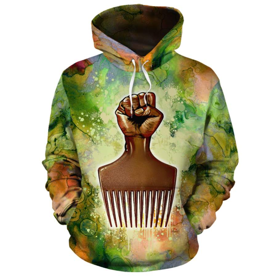 Power Comb All-over Hoodie