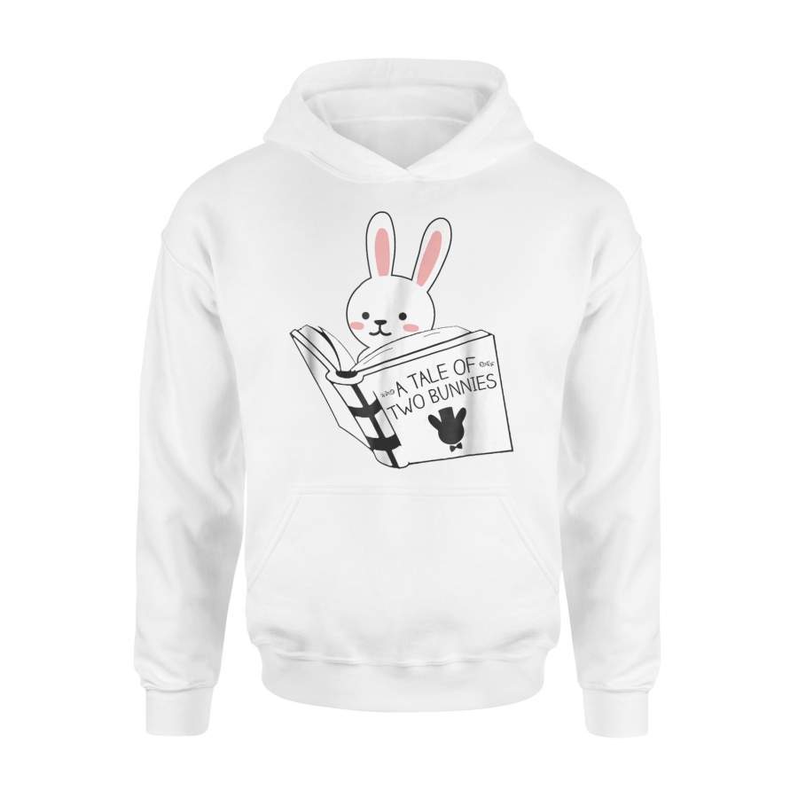 Bunny Reading, Book Lover Bunny Hoodie