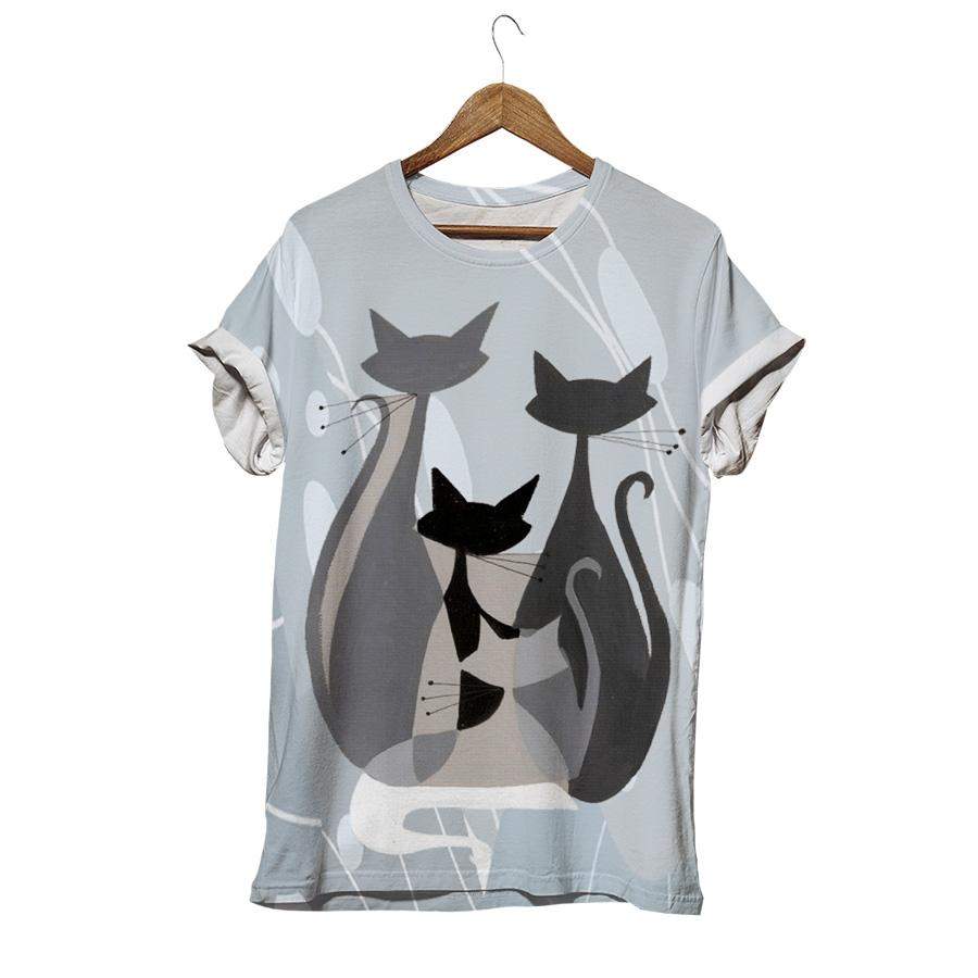 Kitten Shadow Family T-shirt